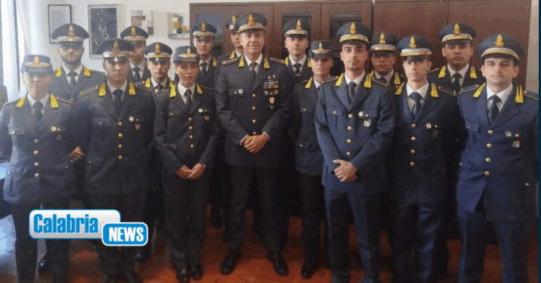 15 nuovi Marescialli della GdF prendono servizio nei reparti del Comando provinciale di Catanzaro