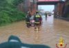 Maltempo in Toscana, a Pistoia evacuata una scuola e salvate due persone intrappolate in auto