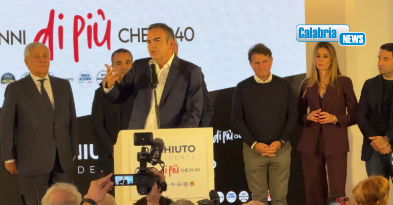 Regionali 2025, Occhiuto: Mesi difficili, ringrazio la mia famiglia. Orgoglioso dei calabresi