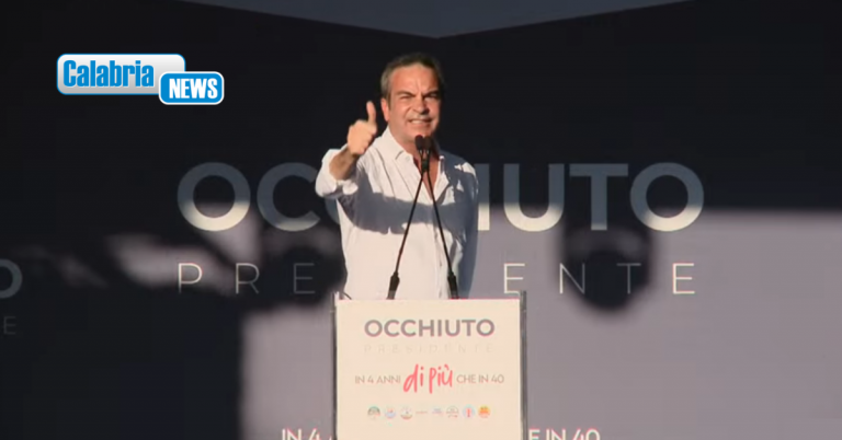 Regionali 2025, Occhiuto: “Mi piacerebbe stravincere”. Gaffe su Antonio Conte presidente del Consiglio