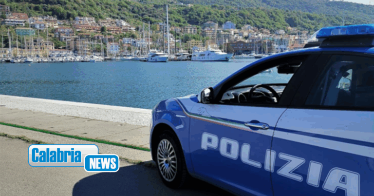 Picchia la compagna incinta e le ruba borsa e chiavi di casa: arrestato dalla Polizia a Vibo Marina