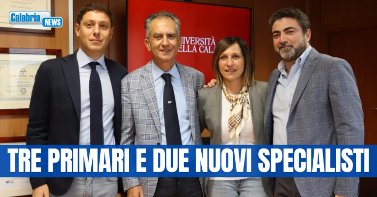 Cosenza, Unical rinforza i reparti di Medicina generale, Chirurgia vascolare e Urologia dell’ospedale