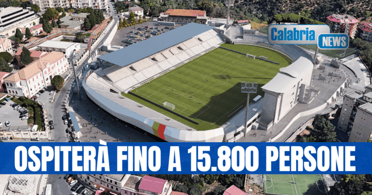 Catanzaro, presentato il progetto di riqualificazione dello Stadio Ceravolo: ecco come sarà