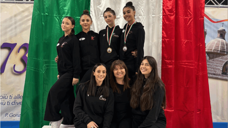 Foligno, Grandi risultati per l’ASD Kines Mediterranea di Catanzaro e l’ASD Marconi Ritmica di Lamezia Terme
