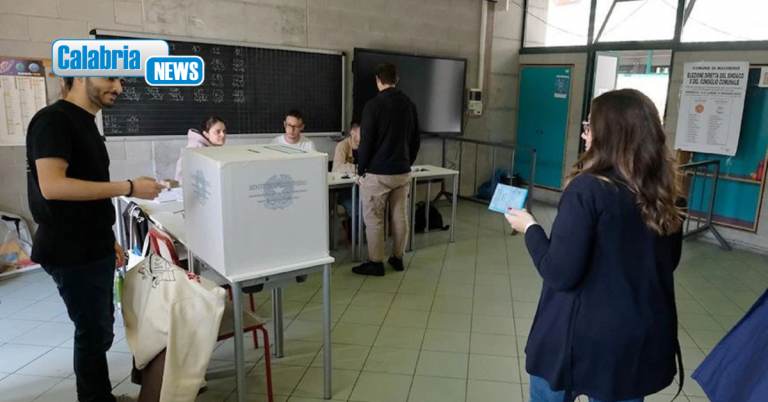 Regionali 2025, alle 19 ha votato il 23,22% degli elettori calabresi