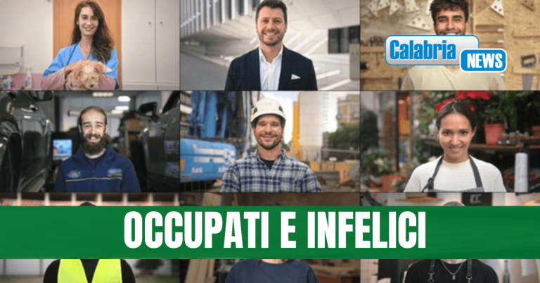 Ricerca Ufficio Studi Cgia Mestre: la Calabria terzultima per soddisfazione sul lavoro