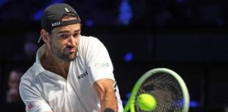 Atp Finals, anche Berrettini si allena a Torino. Prima il calcio tennis, poi il saluto con l’ex coach Santopadre