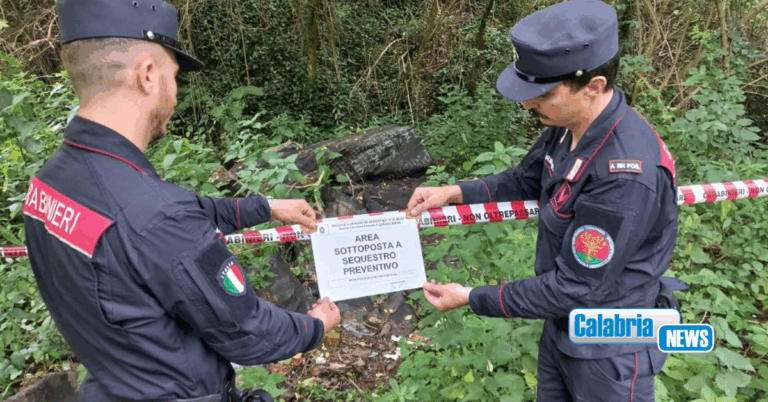 Carabinieri Catanzaro: nuovi interventi per serrato contrasto ai reati ambientali