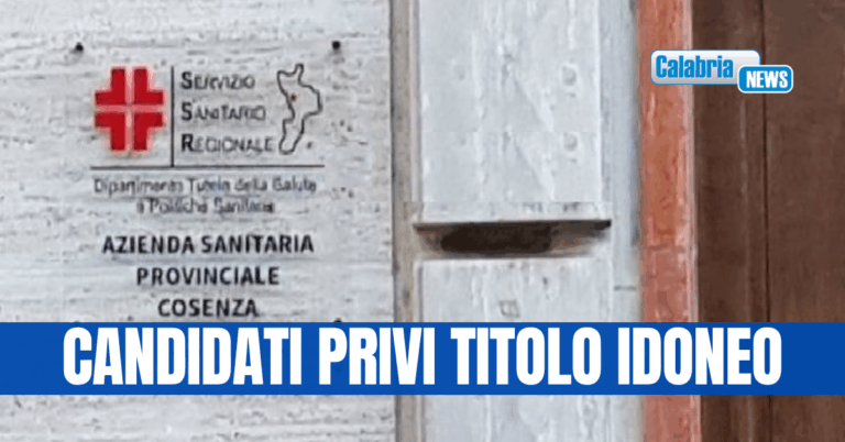 Cosenza, Ordine Fisioterapisti segnala irregolarità in graduatoria concorso Asp