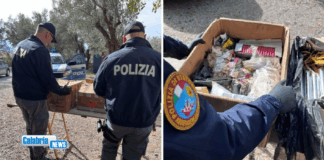 Lamezia, fatto brillare dalla Polizia materiale pirotecnico pericoloso per la sicurezza pubblica