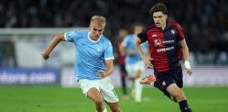 Lazio-Cagliari 2-0, gol di Isaksen e Zaccagni
