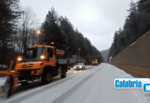 VIDEO-Prime copiose nevicate in Calabria: Interventi Anas sulle statali cosentine