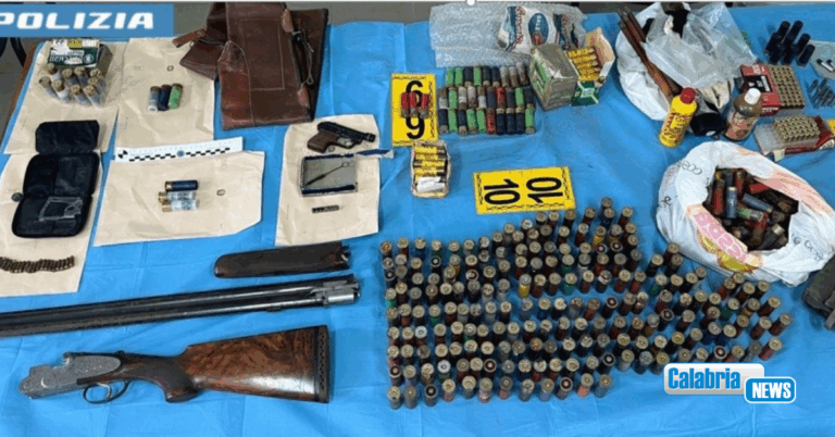 Serra San Bruno, Polizia scopre armi e munizioni in casolari di campagna: un arresto