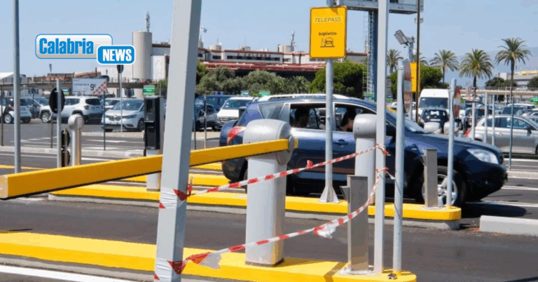 Lamezia, ai parcheggi P1 e P2 dell’aeroporto ora si può accedere anche con Telepass