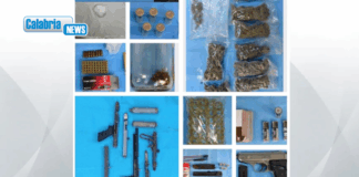 Tropea, in complesso case popolari trovate armi clandestine, munizioni e droga