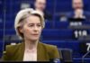 Ucraina, von der Leyen: “No segni che Russia voglia fine guerra, status nazione non si cambia con la forza”