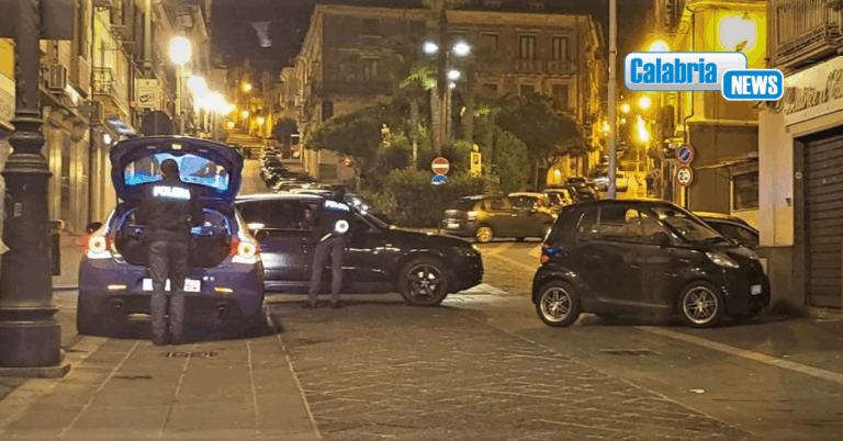 Vibo Valentia, nuova stretta della Polizia sul territorio: un arresto, multe e 600 persone identificate