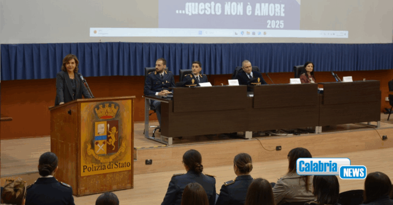 Vibo Valentia, incontro alla Scuola Allievi Agenti Polizia contro violenza di genere