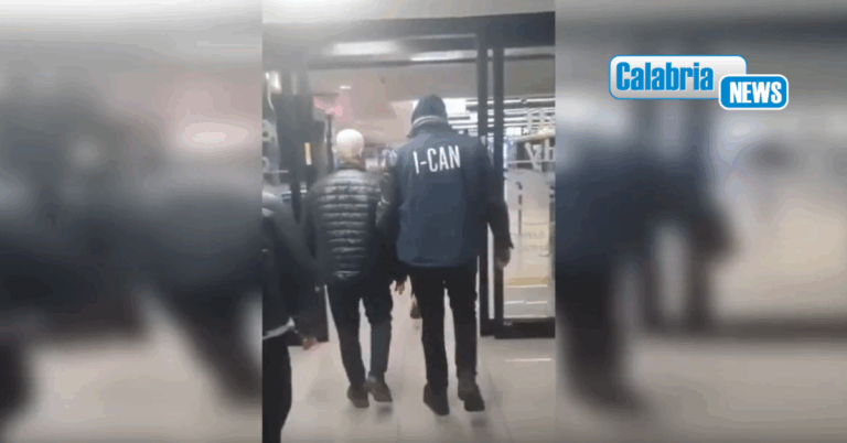 VIDEO-Polizia esegue mandato di arresto europeo per un boss della cosca ‘Greco’ di Cariati
