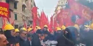 Ex Ilva, a Genova il corteo degli operai. Appello di Salis: “No alla violenza”