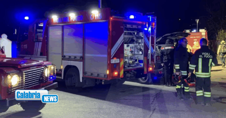 Cetraro, incendio divampa in casa: muore un’anziana, marito in condizioni critiche