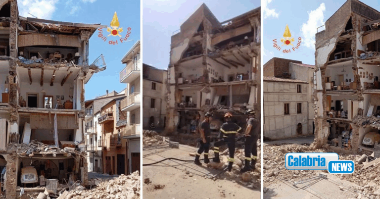 Lamezia, tre indagati per il crollo a settembre del palazzo di via Galluppi
