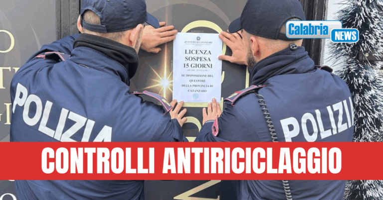 Questore sospende licenza di Pubblica Sicurezza ad un “Compro Oro” di Catanzaro Lido