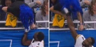 Litiga col tifoso e gli molla un pugno, la follia della star NFL