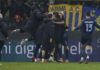 Parma-Lazio 0-1, biancocelesti la vincono in nove grazie a Noslin