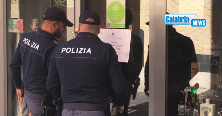 Vasta operazione di Polizia in diverse province: focus su cannabis shop e criminalità diffusa