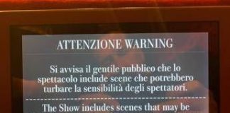 Scala, debutta l’alert: avvertimento agli spettatori sui contenuti sensibili