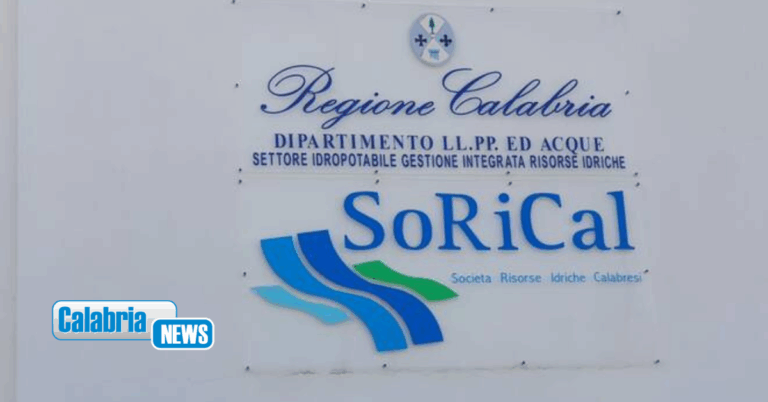 Causa siccità Sorical riduce e rimodula distribuzione acqua in molti Comuni: ecco quali