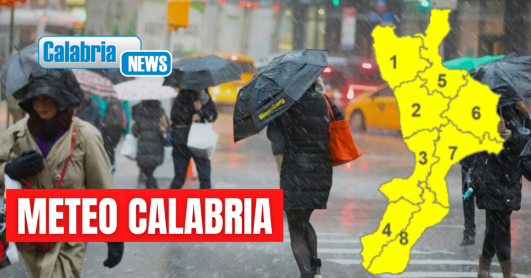 Gli artigli del maltempo di nuovo sulla nostra regione: giovedì è allerta gialla
