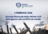 Anvcg e Anci, l’Italia si illumina di blu per chiedere stop alle bombe sui civili