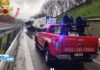 Tir sbanda sulla A2 tra gli svincoli di Rogliano e Cosenza: autista ferito portato in ospedale