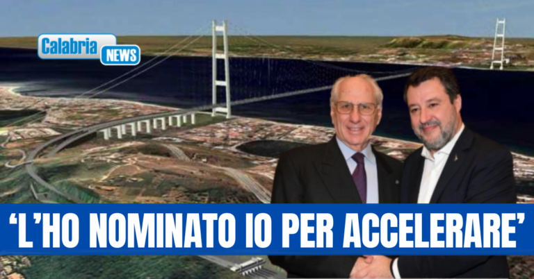 Salvini “rilancia” dopo Corte dei Conti: Ciucci commissario per il Ponte sullo Stretto