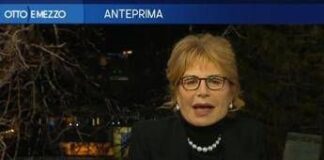 Incendio a Davos, Lilli Gruber via dallo studio di Otto e Mezzo