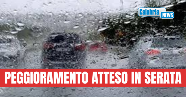 Calabria nella morsa del maltempo, fino a 180 mm di pioggia in 48 ore