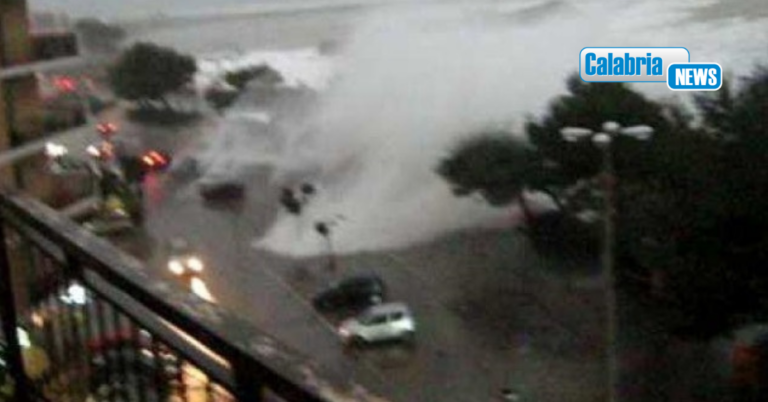 Il maltempo sferza la Calabria: atteso peggioramento in serata
