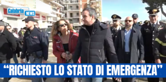 Ciclone ‘Harry’, Occhiuto: chiesti 300 milioni al governo per i danni del maltempo in Calabria