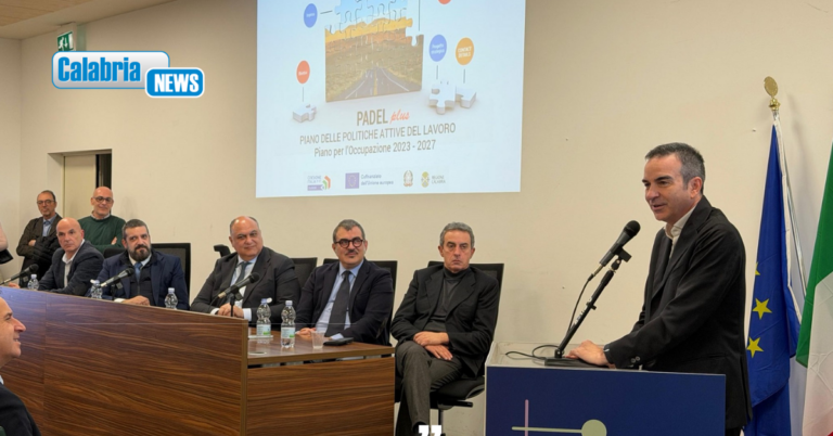 Regione, presentato PADEL Plus; il nuovo Piano regionale delle politiche attive del lavoro