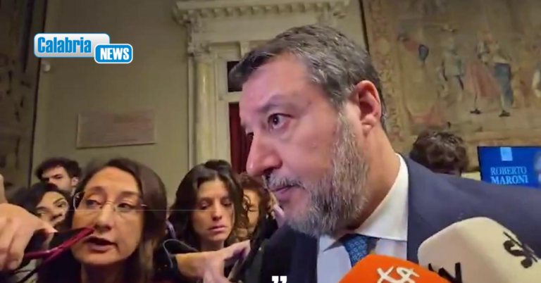 Salvini: fondi per il Ponte non si toccano, per maltempo ne troveremo altri