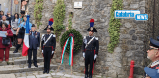San Giorgio Morgeto, cerimonia per il 66° anniversario dell’eccidio del Carabiniere Pasquale Camarda
