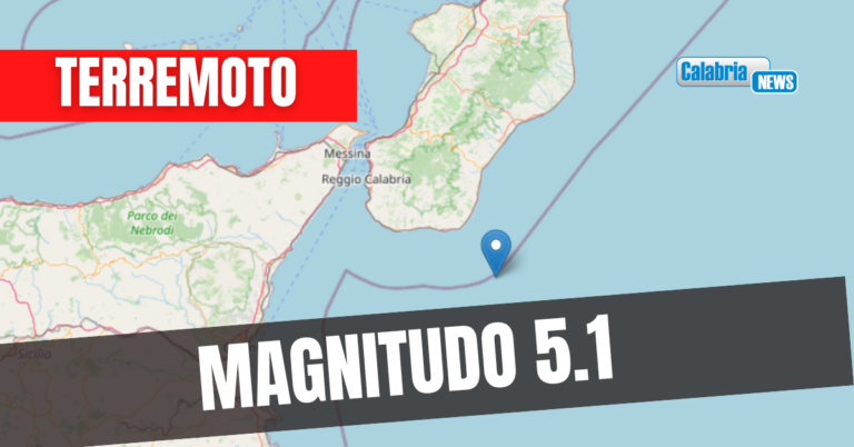 Terremoto in Calabria lungo costa ionica sud orientale e avvertita in tutta la Regione