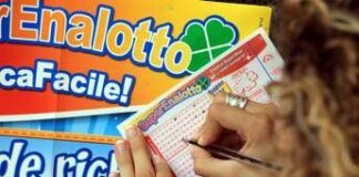 Superenalotto, numeri combinazione vincente oggi 9 gennaio