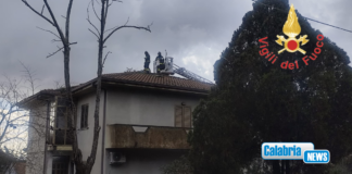FOTO-Maltempo in Calabria, oltre un centinaio gli interventi dei Vigili del Fuoco