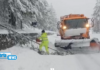 VIDEO-Maltempo, personale e mezzi Anas al lavoro per le intense nevicate nel Cosentino