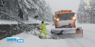 VIDEO-Maltempo, personale e mezzi Anas al lavoro per le intense nevicate nel Cosentino