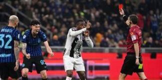 “Arbitro è il miglior giocatore dell’Inter”, l’espulsione di Kalulu fa il giro del mondo