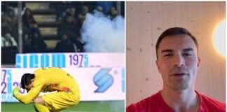 Audero dopo essere stato colpito dal petardo: “Poteva andare molto peggio”